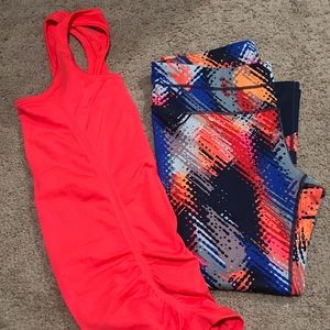 Near Perfect Condition Athleta Tank/Capris